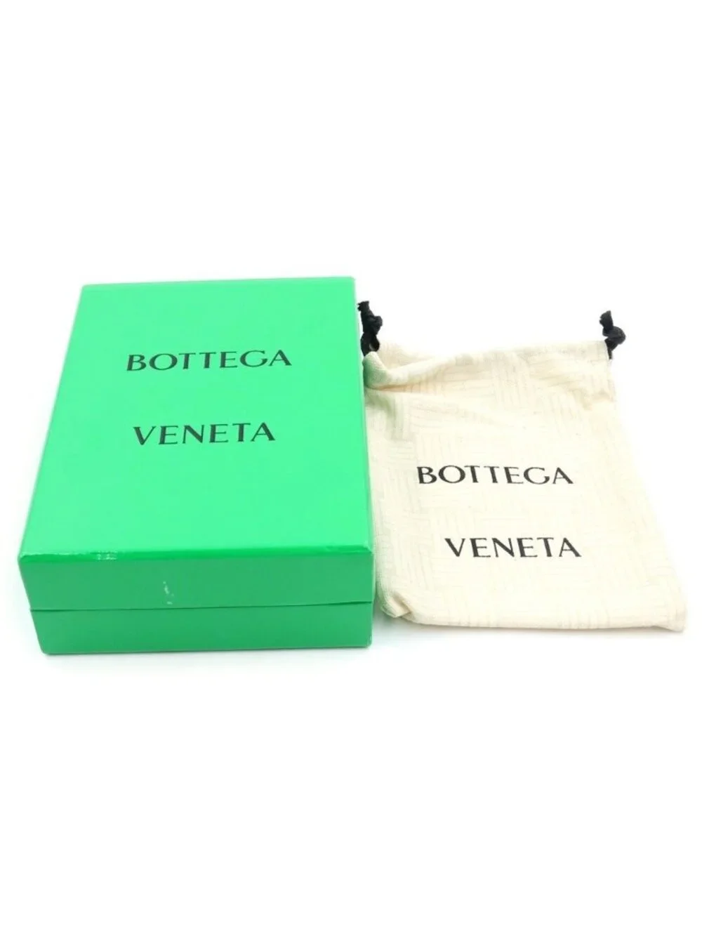 Bottega Veneta Intrecciato Leather Card Case Coin Purse Khaki